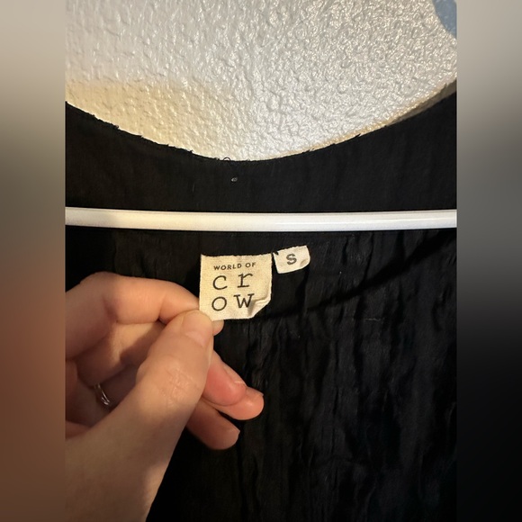 World of Crow dress. Size small. Black. - Picture 2 of 6
